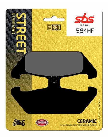 PASTILLA DE FRENO SBS P594-HF