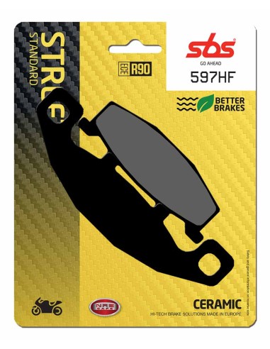 PASTILLA DE FRENO SBS P597-HF