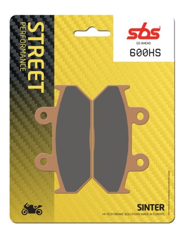 PASTILLA DE FRENO SBS P600-HS