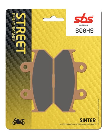 PASTILLA DE FRENO SBS P600-HS