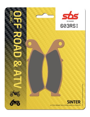 PASTILLA DE FRENO SBS P603-RSI