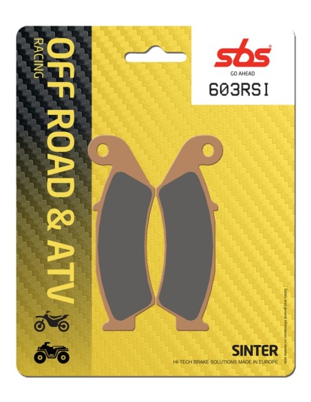 PASTILLA DE FRENO SBS P603-RSI