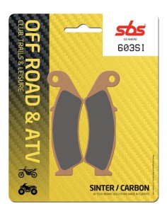 PASTILLA DE FRENO SBS P603-SI