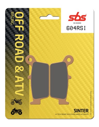 PASTILLA DE FRENO SBS P604-RSI