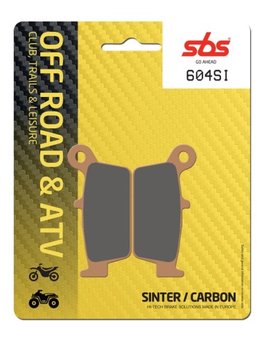 PASTILLA DE FRENO SBS P604-SI