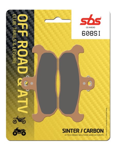 PASTILLA DE FRENO SBS P608-SI