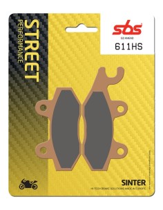 PASTILLA DE FRENO SBS P611-HS