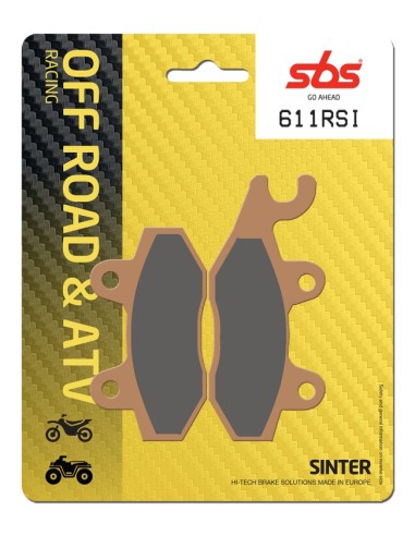 PASTILLA DE FRENO SBS P611-RSI