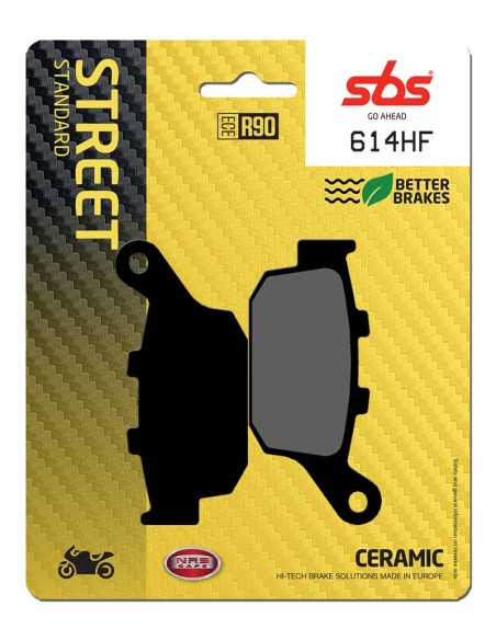 PASTILLA DE FRENO SBS P614-HF