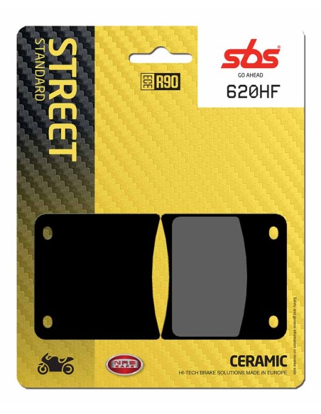 PASTILLA DE FRENO SBS P620-HF