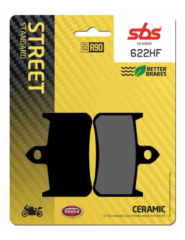 PASTILLA DE FRENO SBS P622-HF