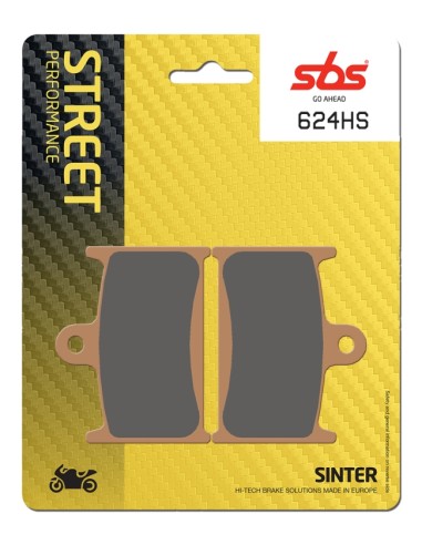 PASTILLA DE FRENO SBS P624-HS