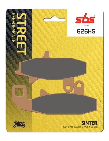 PASTILLA DE FRENO SBS P626-HS