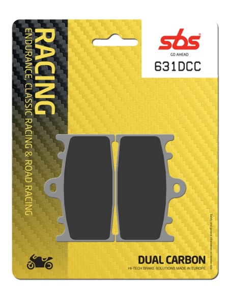 PASTILLA DE FRENO SBS P631-DCC