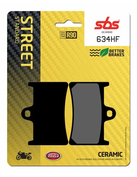 PASTILLA DE FRENO SBS P634-HF