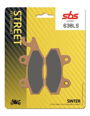 PASTILLA DE FRENO SBS P638-LS