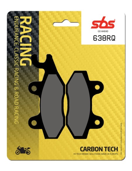 PASTILLA DE FRENO SBS P638-RQ