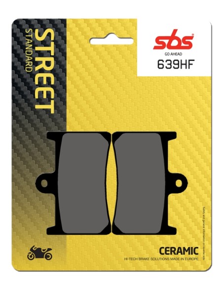 PASTILLA DE FRENO SBS P639-HF