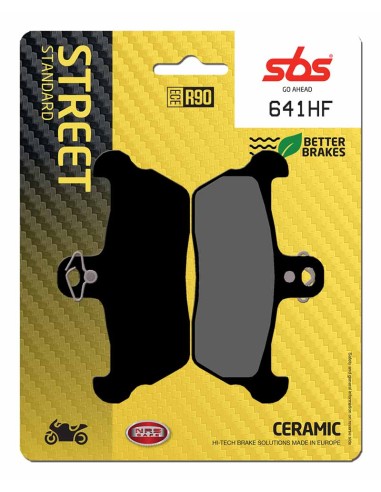 PASTILLA DE FRENO SBS P641-HF