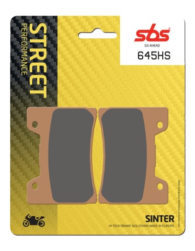 PASTILLA DE FRENO SBS P645-HS