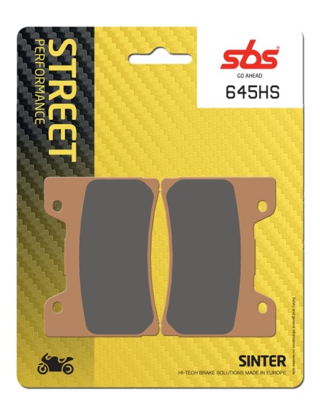 PASTILLA DE FRENO SBS P645-HS