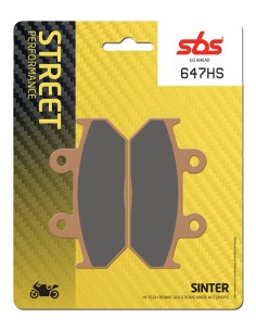 PASTILLA DE FRENO SBS P647-HS