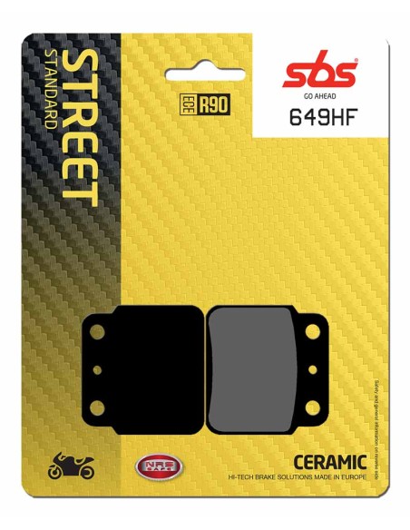 PASTILLA DE FRENO SBS P649-HF