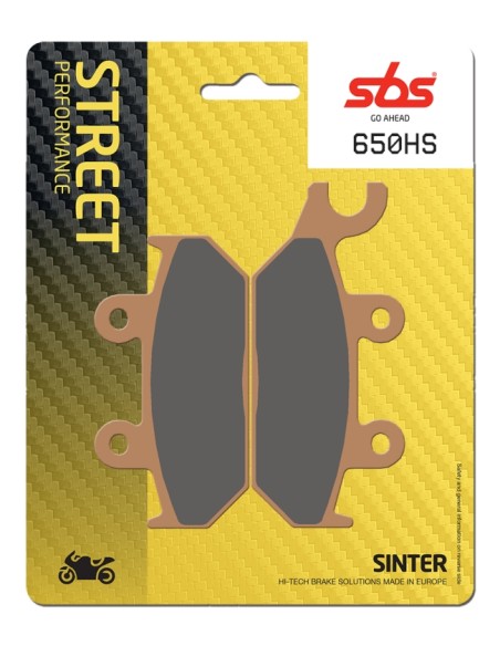 PASTILLA DE FRENO SBS P650-HS