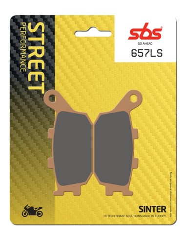 PASTILLA DE FRENO SBS P657-LS