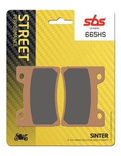 PASTILLA DE FRENO SBS P665-HS