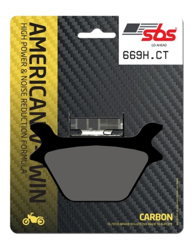 PASTILLA DE FRENO SBS P669-HCT