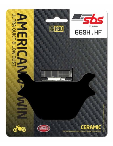 PASTILLA DE FRENO SBS P669-HF