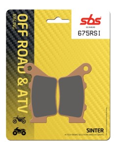 PASTILLA DE FRENO SBS P675-RSI