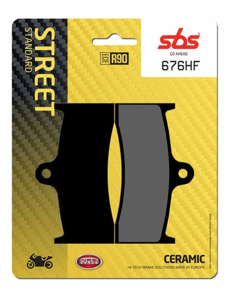 PASTILLA DE FRENO SBS P676-HF