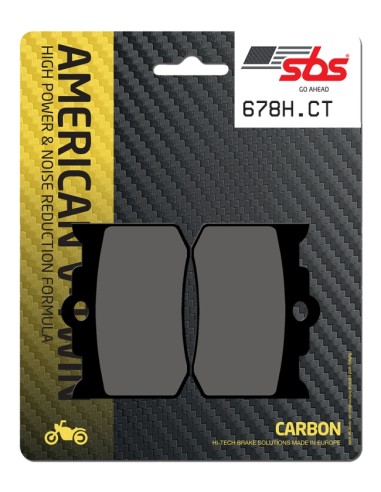 PASTILLA DE FRENO SBS P678-HCT