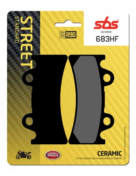 PASTILLA DE FRENO SBS P683-HF