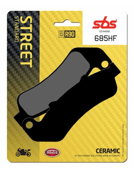 PASTILLA DE FRENO SBS P685-HF