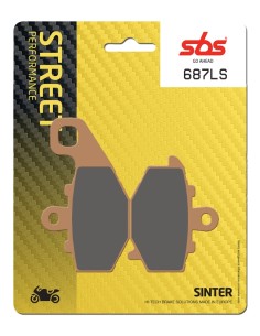 PASTILLA DE FRENO SBS P687-LS