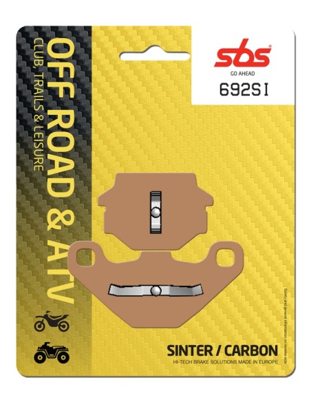 PASTILLA DE FRENO SBS P692-SI