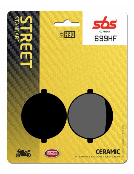 PASTILLA DE FRENO SBS P699-HF