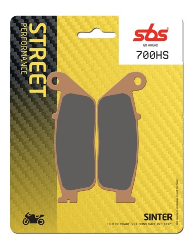 PASTILLA DE FRENO SBS P700-HS