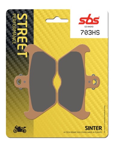 PASTILLA DE FRENO SBS P703-HS