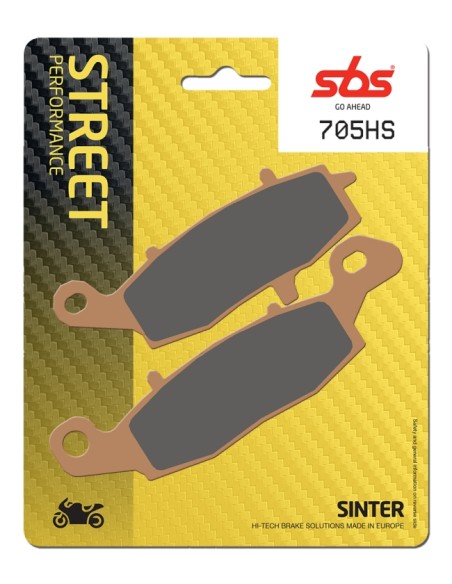 PASTILLA DE FRENO SBS P705-HS