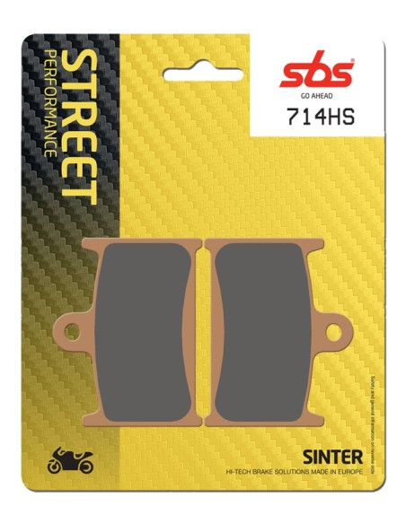 PASTILLA DE FRENO SBS P714-HS