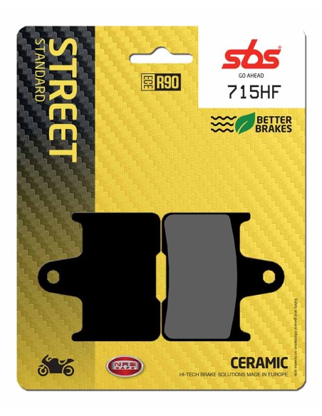 PASTILLA DE FRENO SBS P715-HF