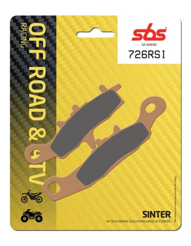 PASTILLA DE FRENO SBS P726-RSI
