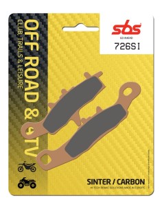 PASTILLA DE FRENO SBS P726-SI