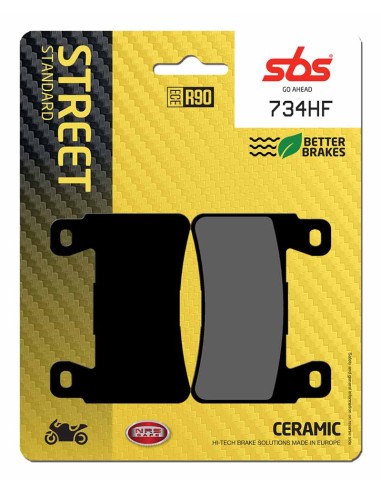 PASTILLA DE FRENO SBS P734-HF