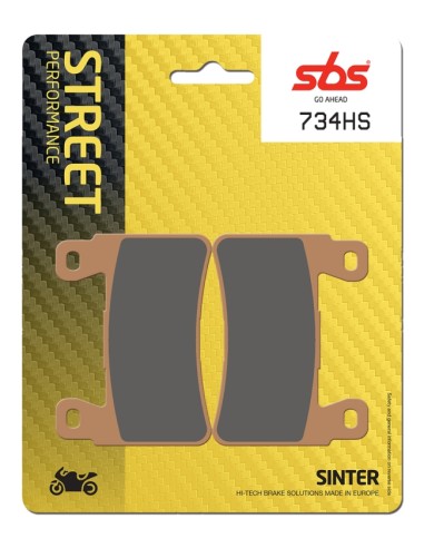 PASTILLA DE FRENO SBS P734-HS*