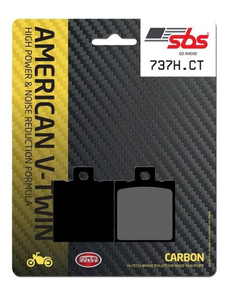 PASTILLA DE FRENO SBS P737-HCT